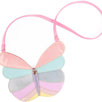 Pastel Butterfly Purse
