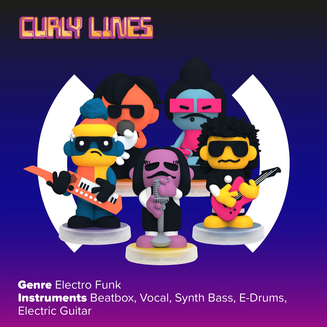 Loops Lab Curly Lines - Band City Beats Band