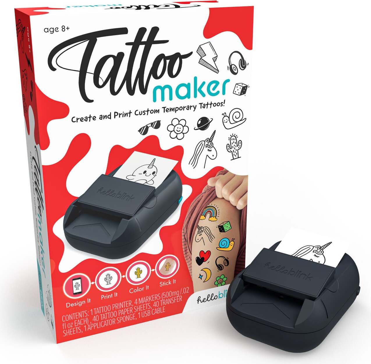 Hello Blink Tattoo Maker