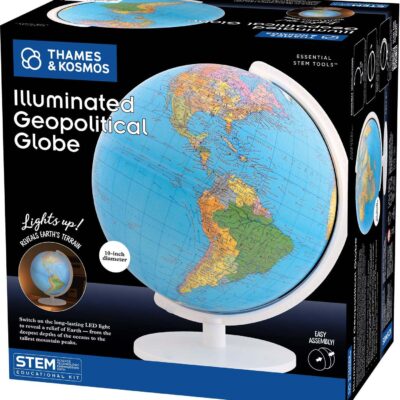 Thames & Kosmos Illuminated Geopolitical Globe