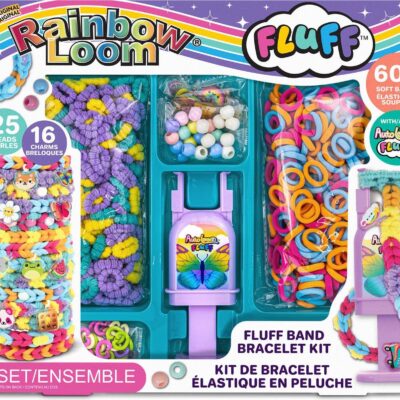 Rainbow Loom Fluff Band Bracelet Kit