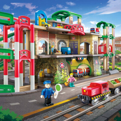 Multi-Level Railway City Set