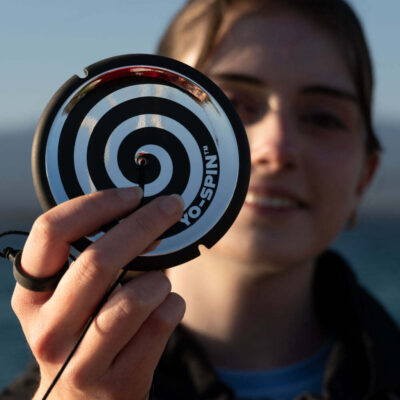 Yo-Spin The Yo-Yo Spinner Metallic - Black